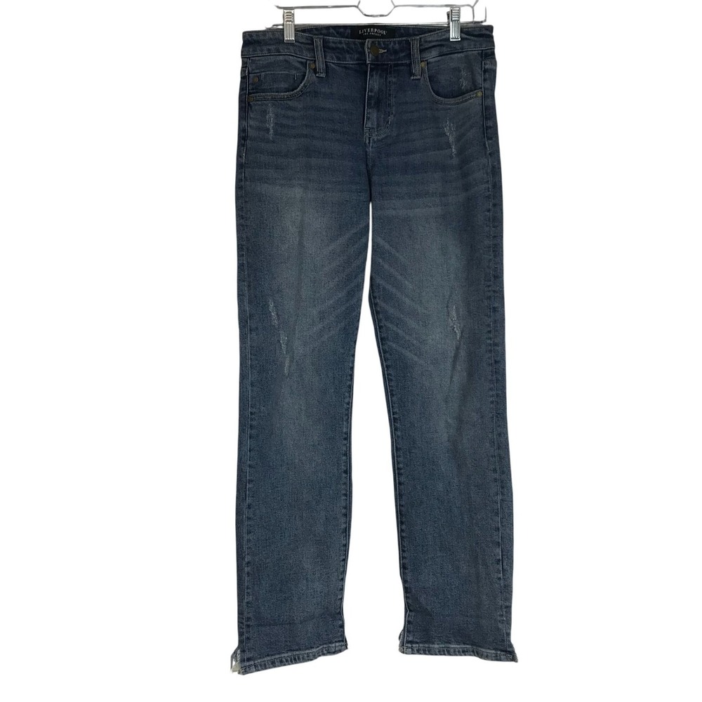 LIVERPOOL - WOMEN'S 6 - BLUE THE GIRLFRIEND DENIM JEANS